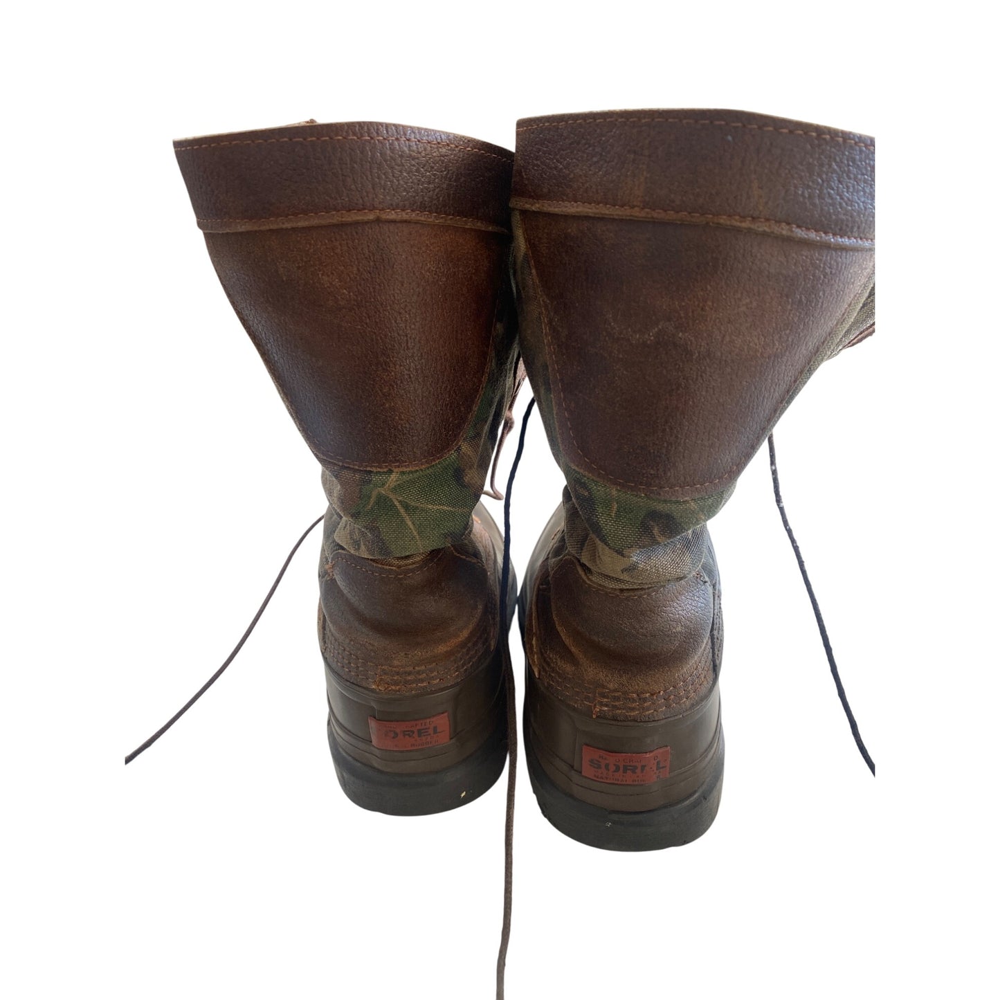 Sorel Mens Insulated Waterproof Camouflage Winter Boots Size 12