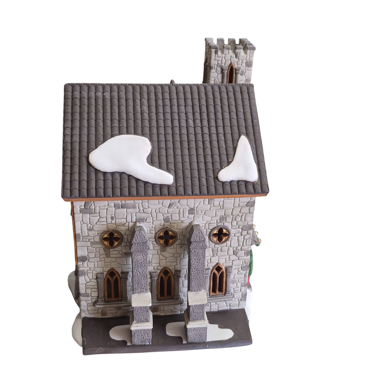 Department 56 Dickens 1994 Village Series "Whittlesbourne Church" Heritage Collection Lighted Building