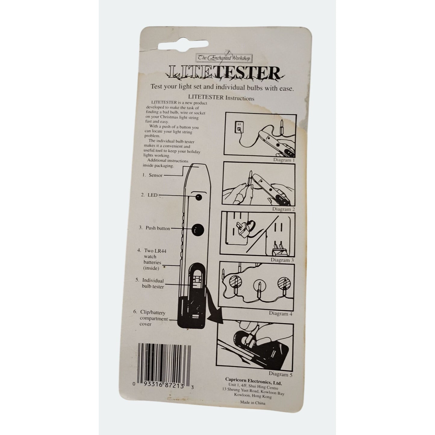 Lite-Tester Tool For Light Set & Bulb Testing