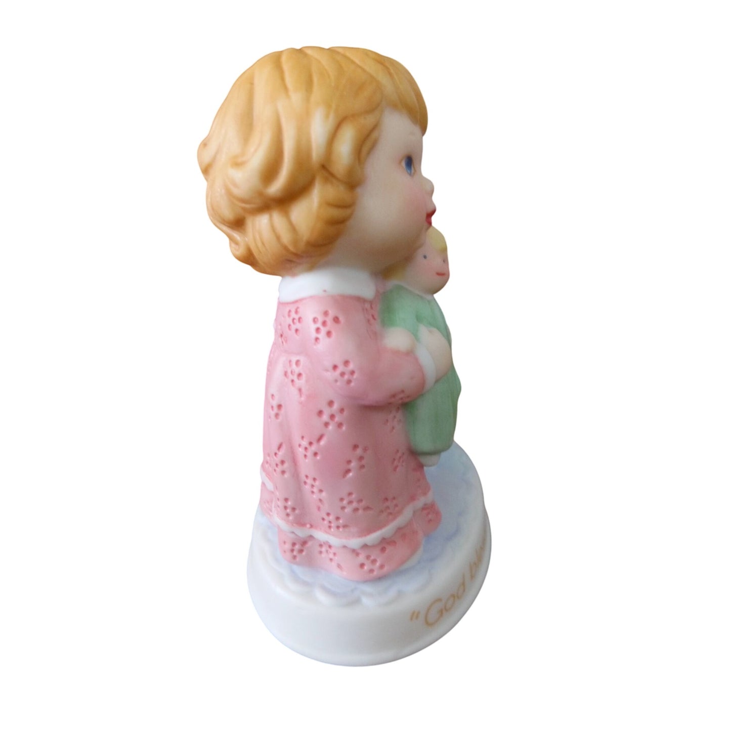 Vintage Avon Tender Moments "God Bless My Dolly" Figurine