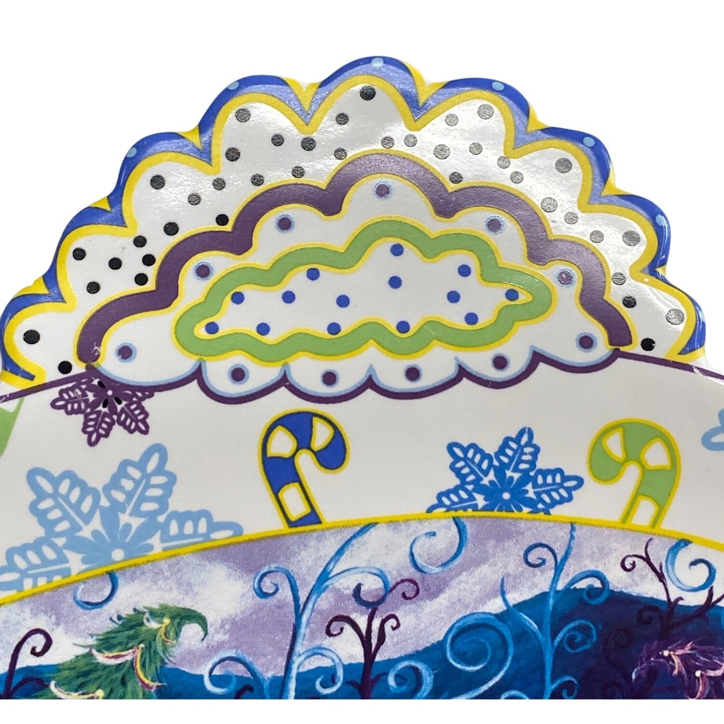 Juleez Christmas Plate BLUE