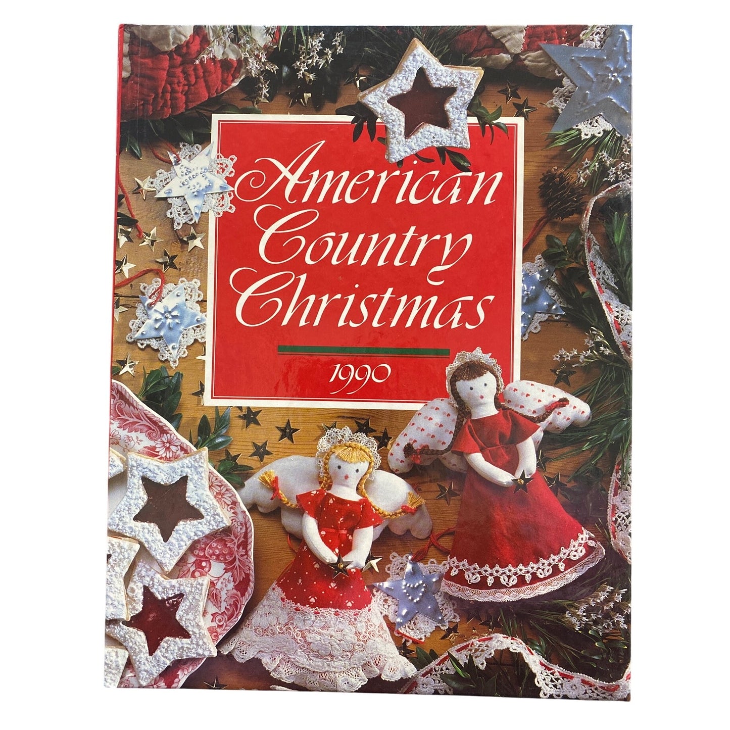 American Country Christmas 1990 Book By Oxmoor House