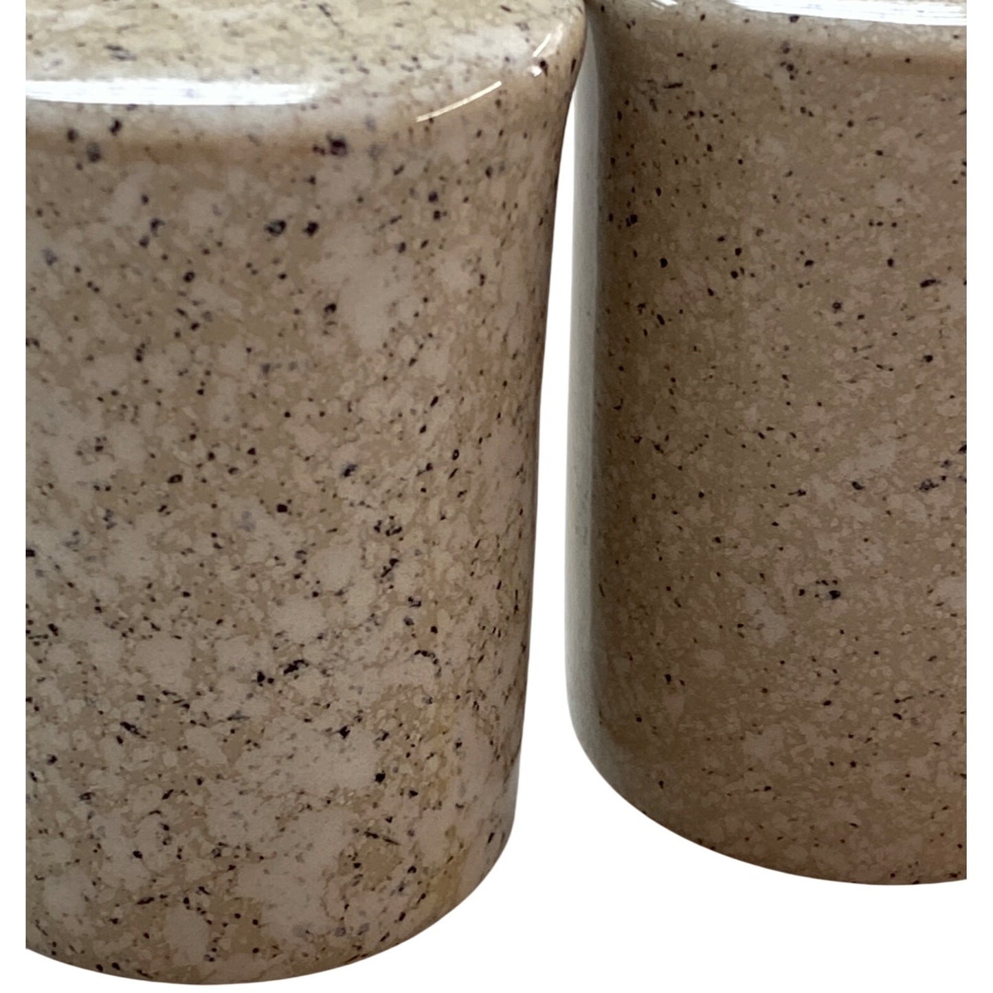 Vintage Stoneware Salt & Pepper Shakers Japan