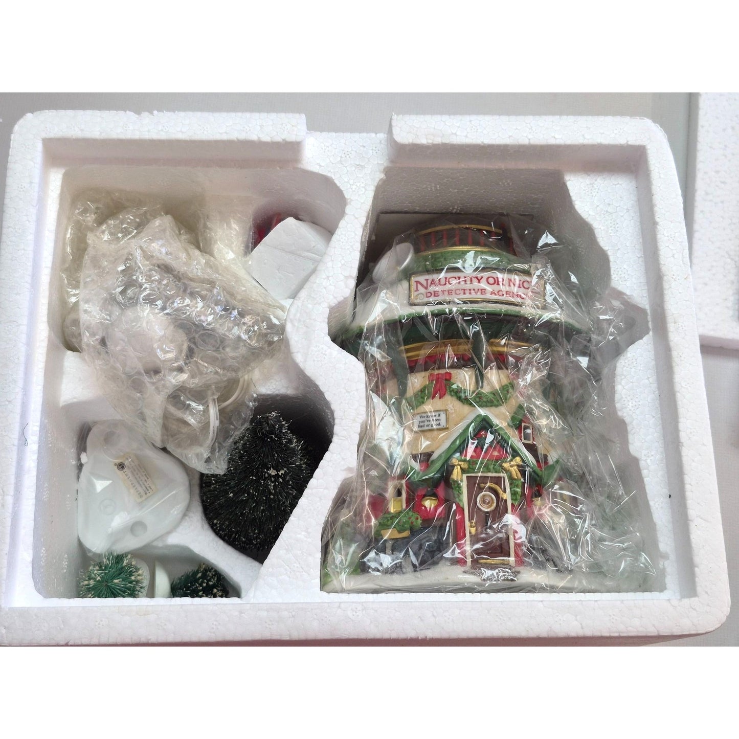 Department 56 Naughty Or Nice Detective Agency Holiday Gift Set