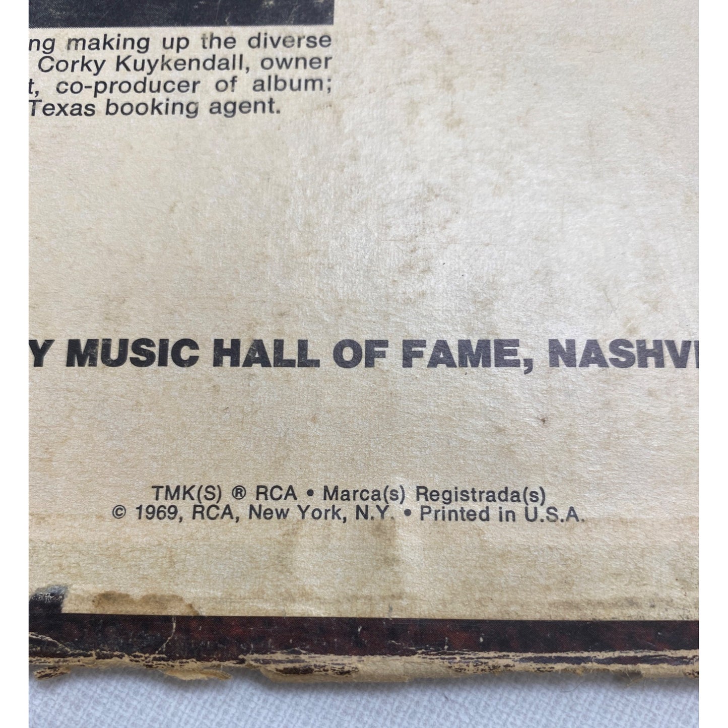 Charley Pride In Person Vinyl Record LP LSP-4094 RCA Victor Stereo Live Panther Hall Texas