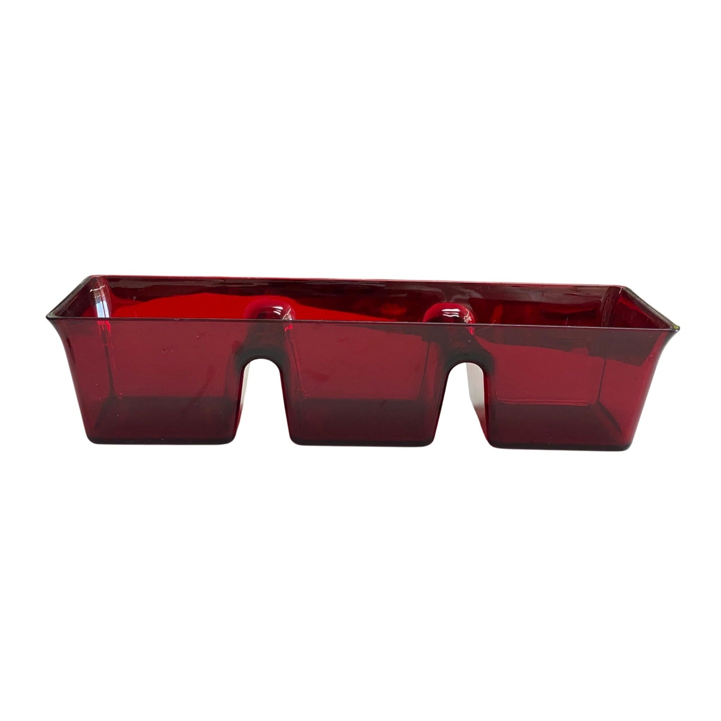 Ruby Red Acrylic Tray
