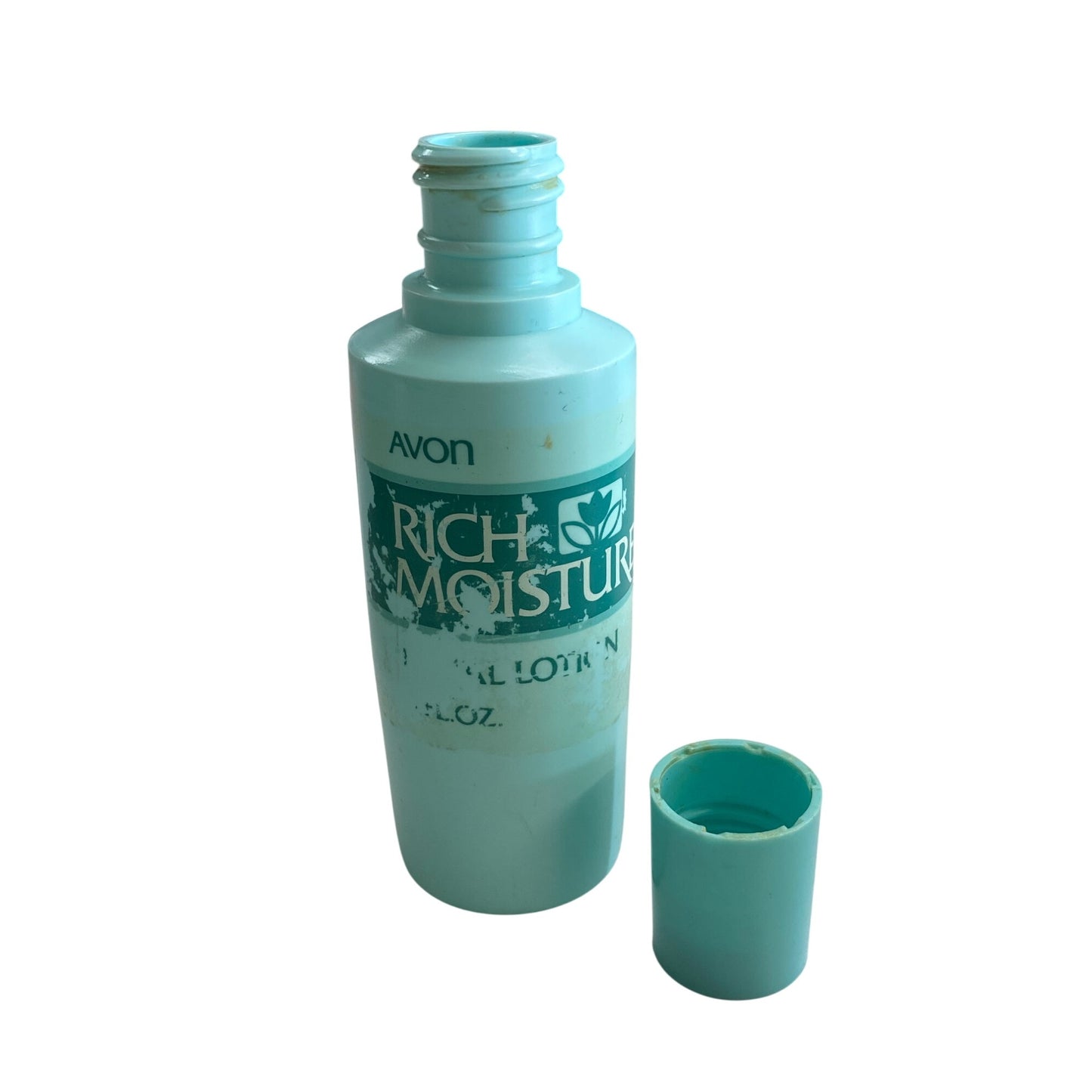 Vintage Avon Lotion Empty Plastic Bottles