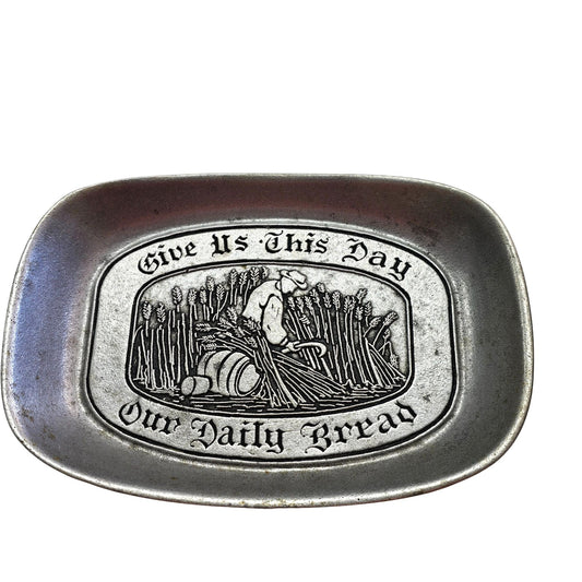 Vintage Pewter Tray