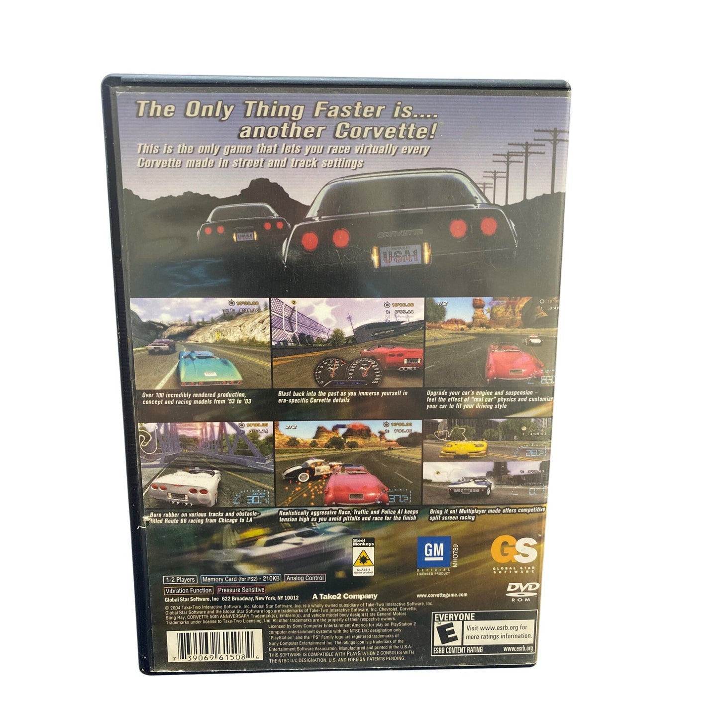 Corvette For PlayStation 2 Racing Game