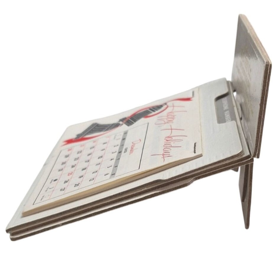 Vintage 1970s Frey's Chiropractic Clinic Pocket Calendar Barron Wisconsin