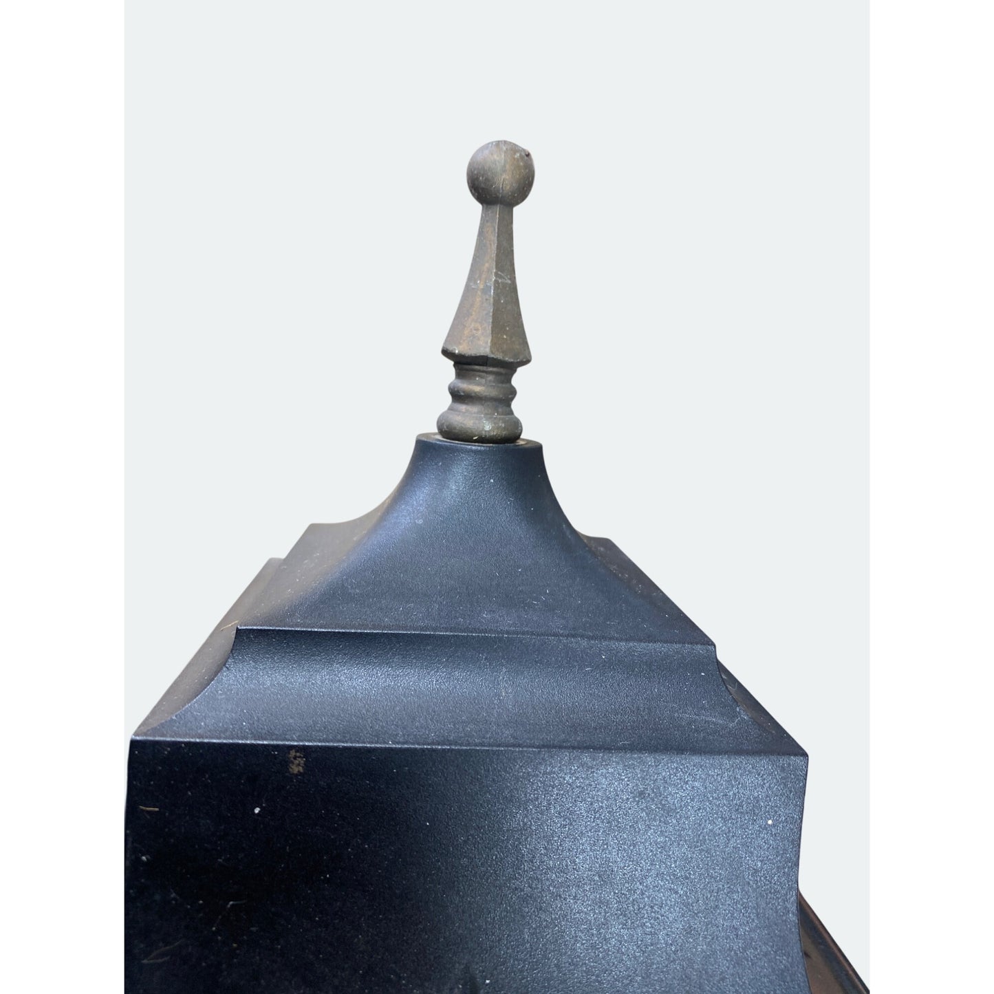 Set Of 2 Black Outdoor Wall Lanterns