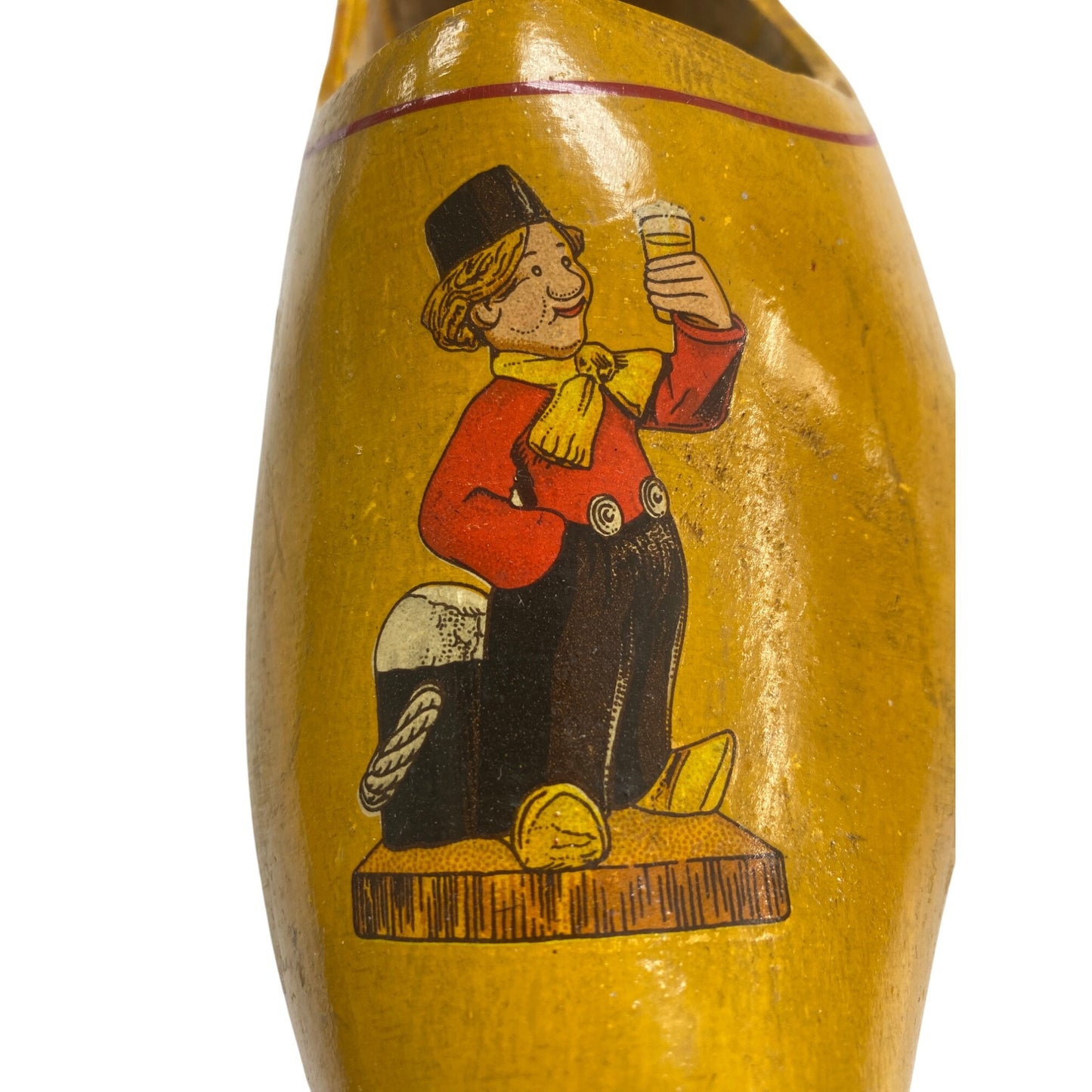 Heineken Holland Beer Decorative Wooden Dutch Shoe