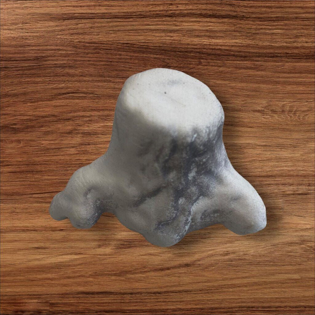 Hagen Renaker Original Tree Stump Figure White Gray