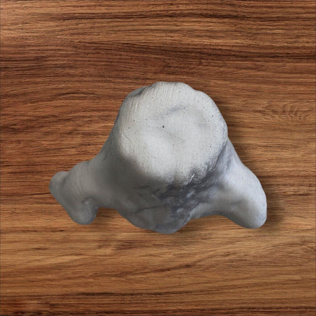 Hagen Renaker Original Tree Stump Figure White Gray