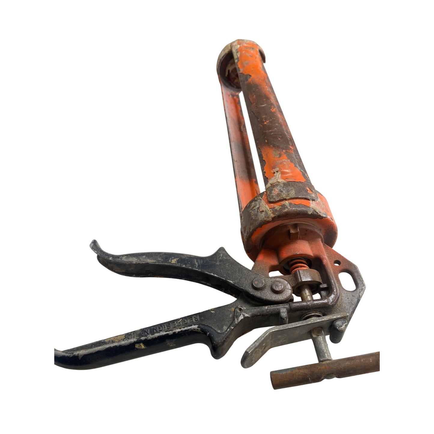 Vintage Made In England Metal Caulking Gun With Reg Design Number 1023572