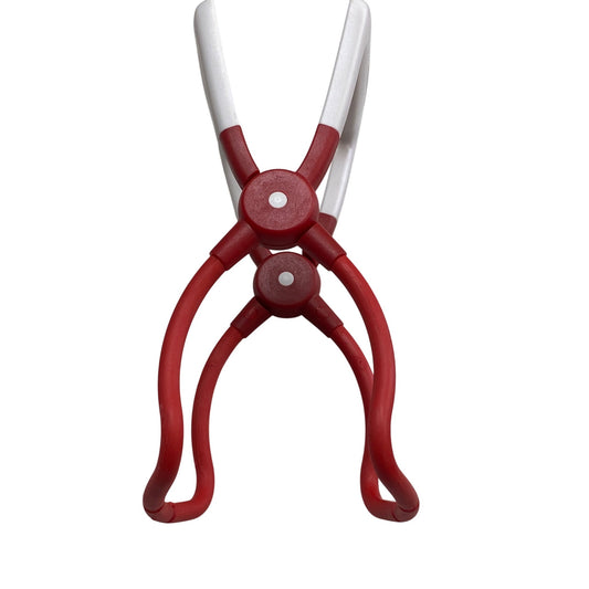Farberware Canning  Jar Lifter Grip Red White Utensil Tool