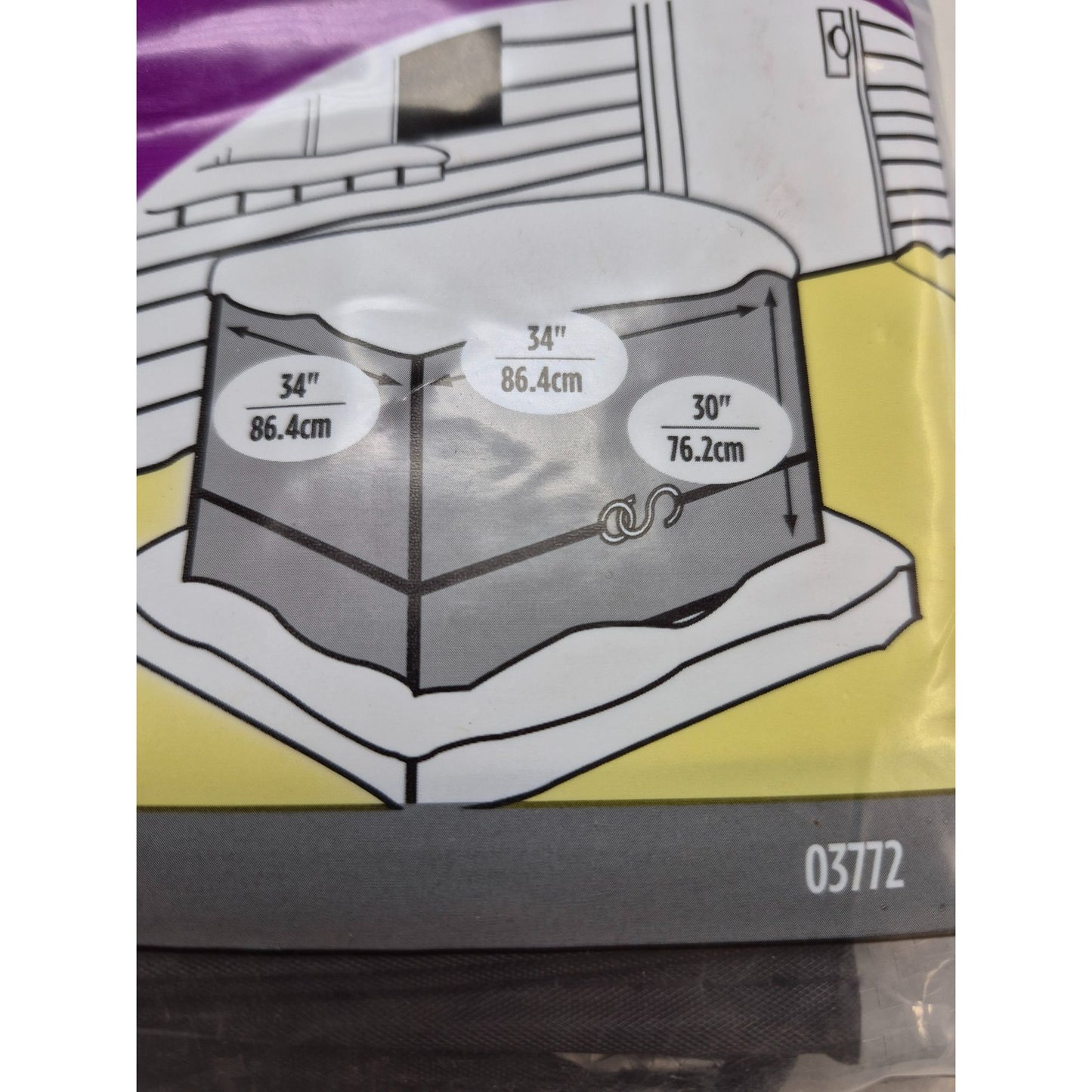 Air Conditioner Cover 34" X 34" X 30"