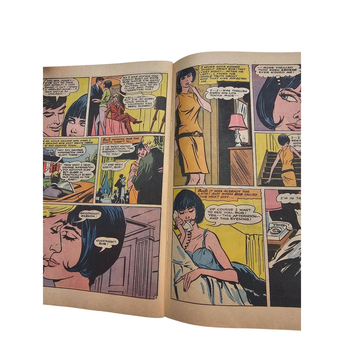 Girls Love Stories No. 130 DC Comics October 1967 Romance Vintage Comic Book.