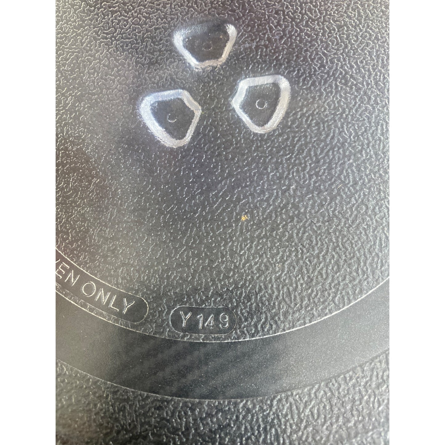 Round Glass Microwave Plate