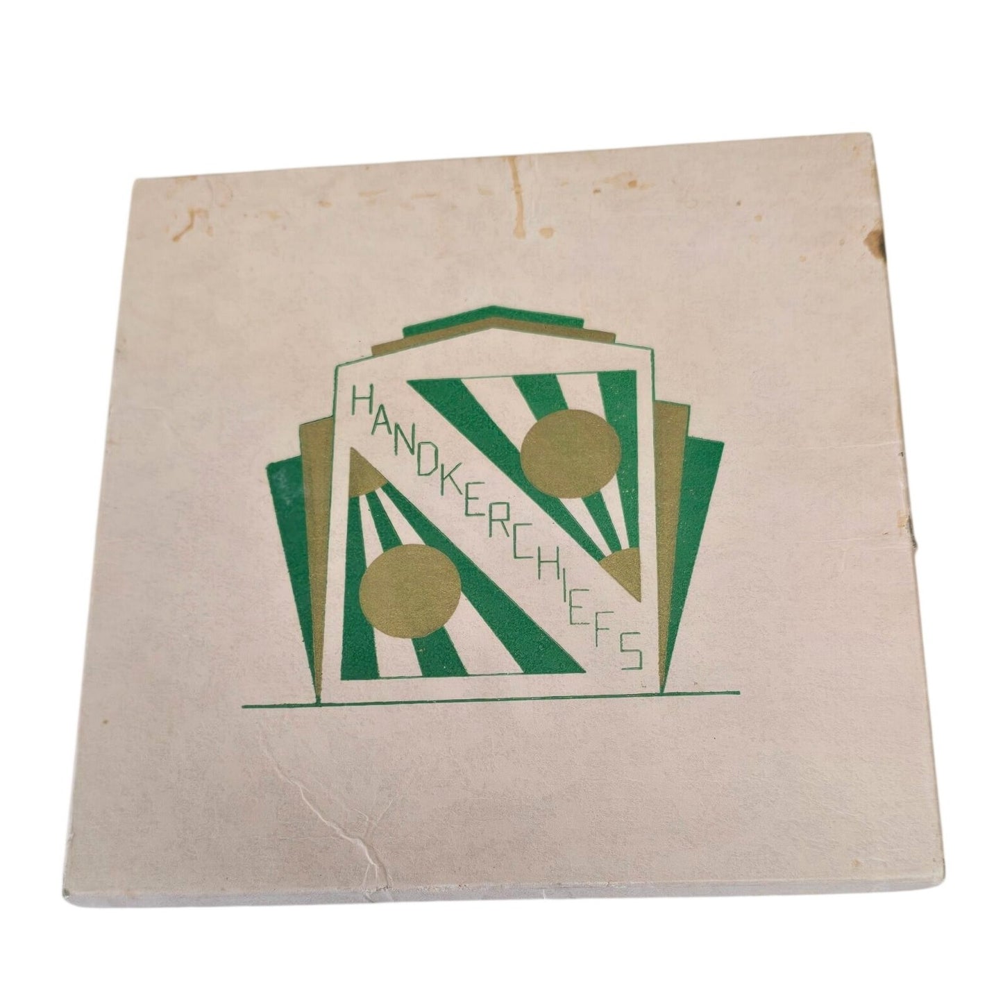 Vintage Embroidered Handkerchiefs in Original Gift Box 1936