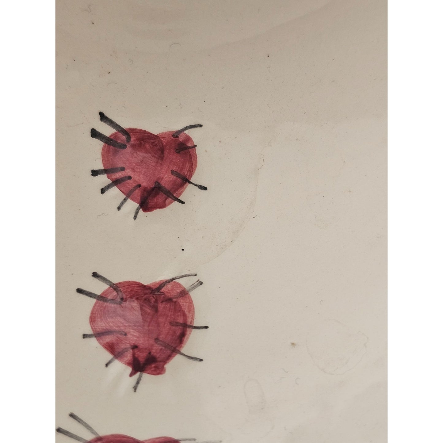 Ceramic Snowman Candy Dish