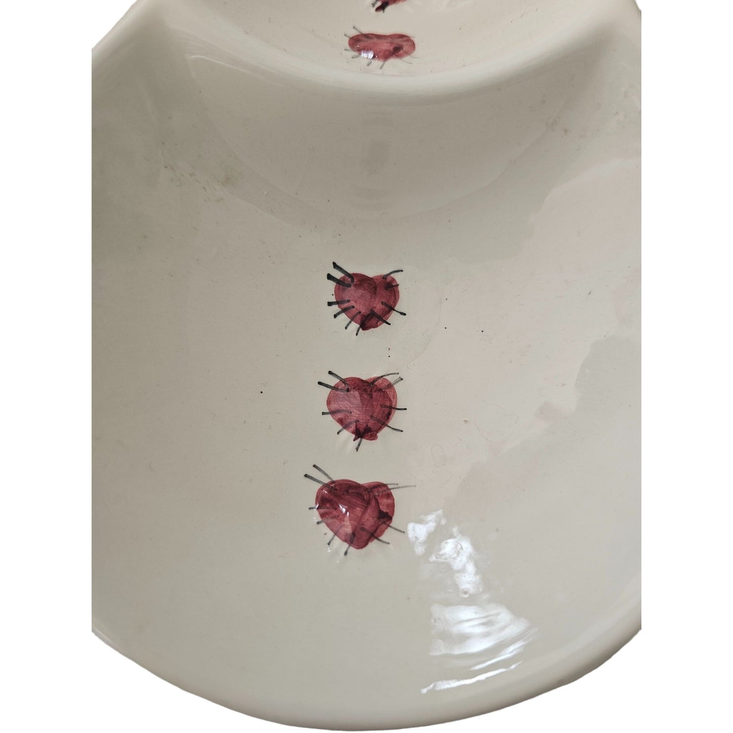 Ceramic Snowman Candy Dish