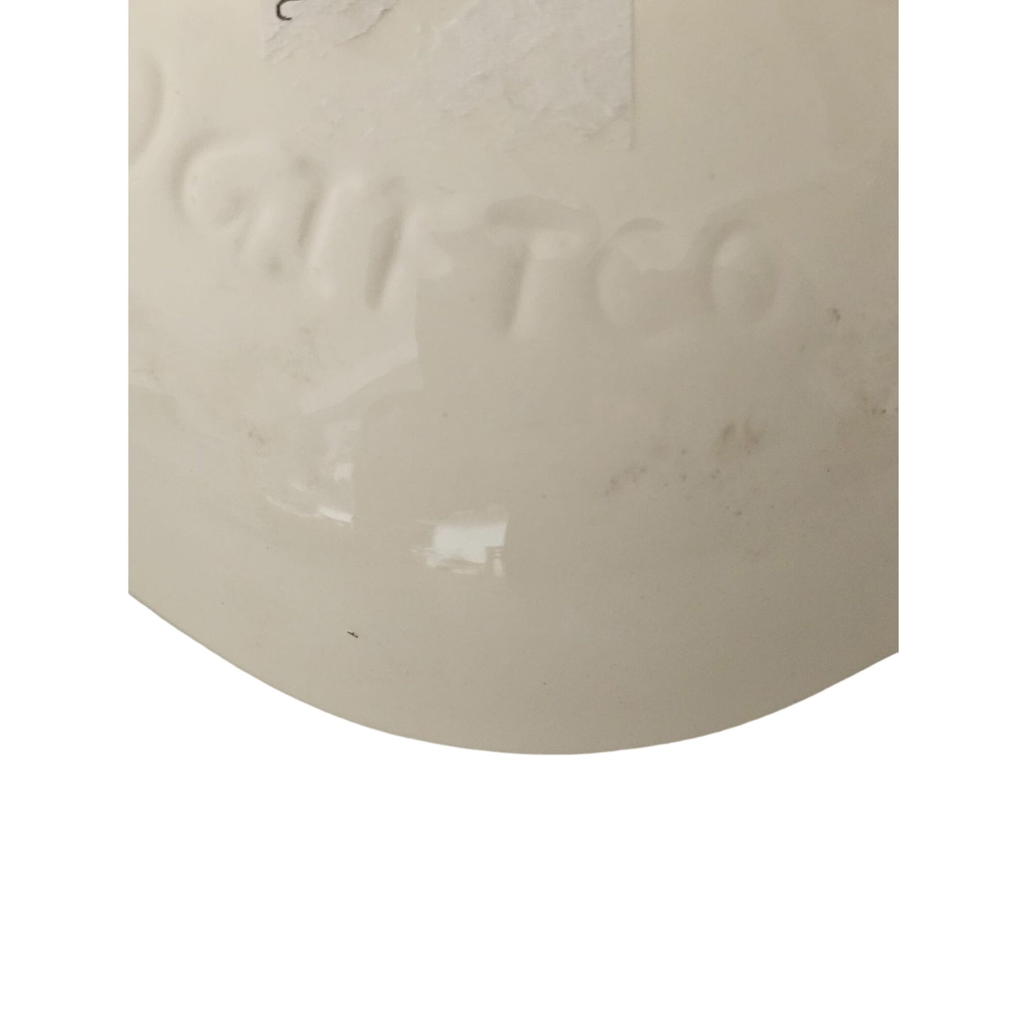 Ceramic Snowman Candy Dish