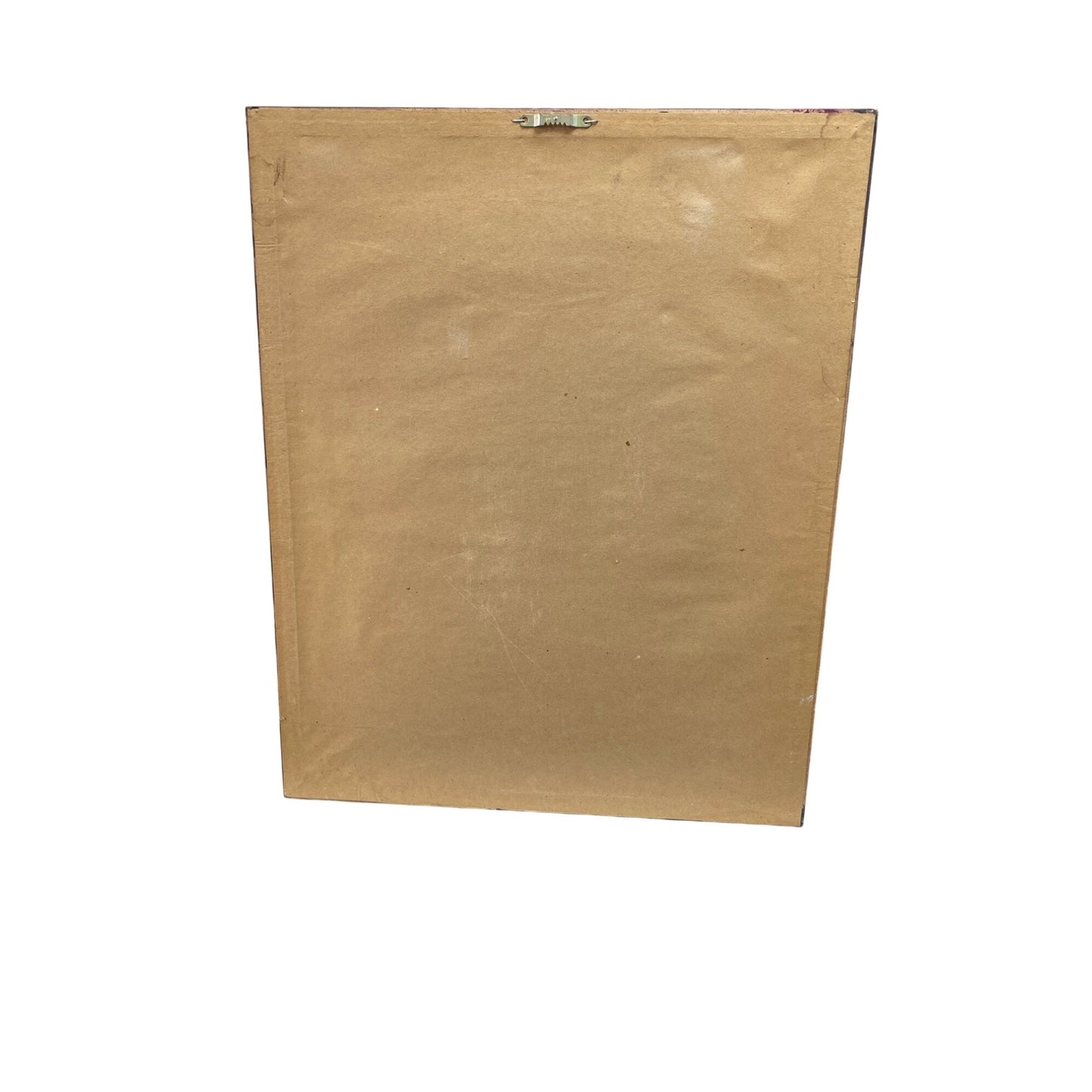 Antique-Style Framed Art Print With Paisley Matting & Gold Trim “Puss & Boots” Print