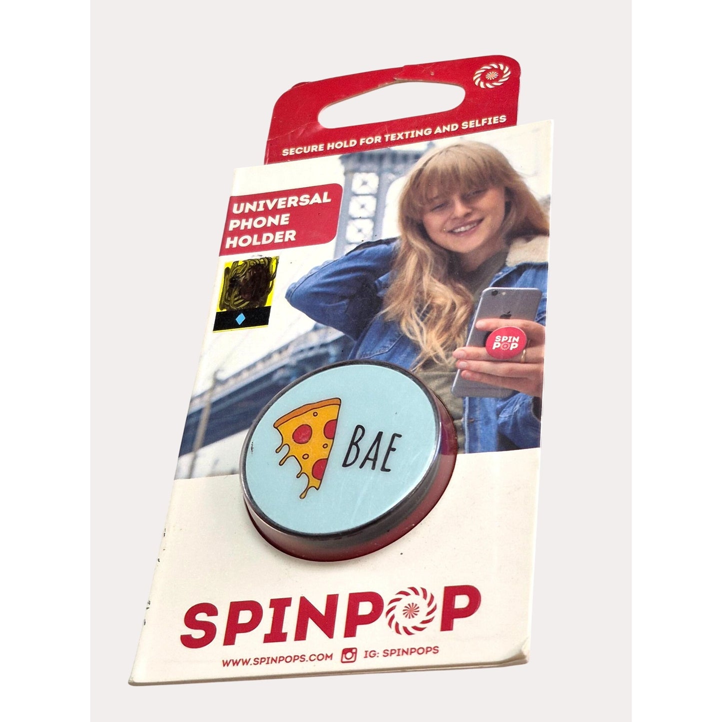 Pizza Bae Design SpinPop Universal Phone Holder