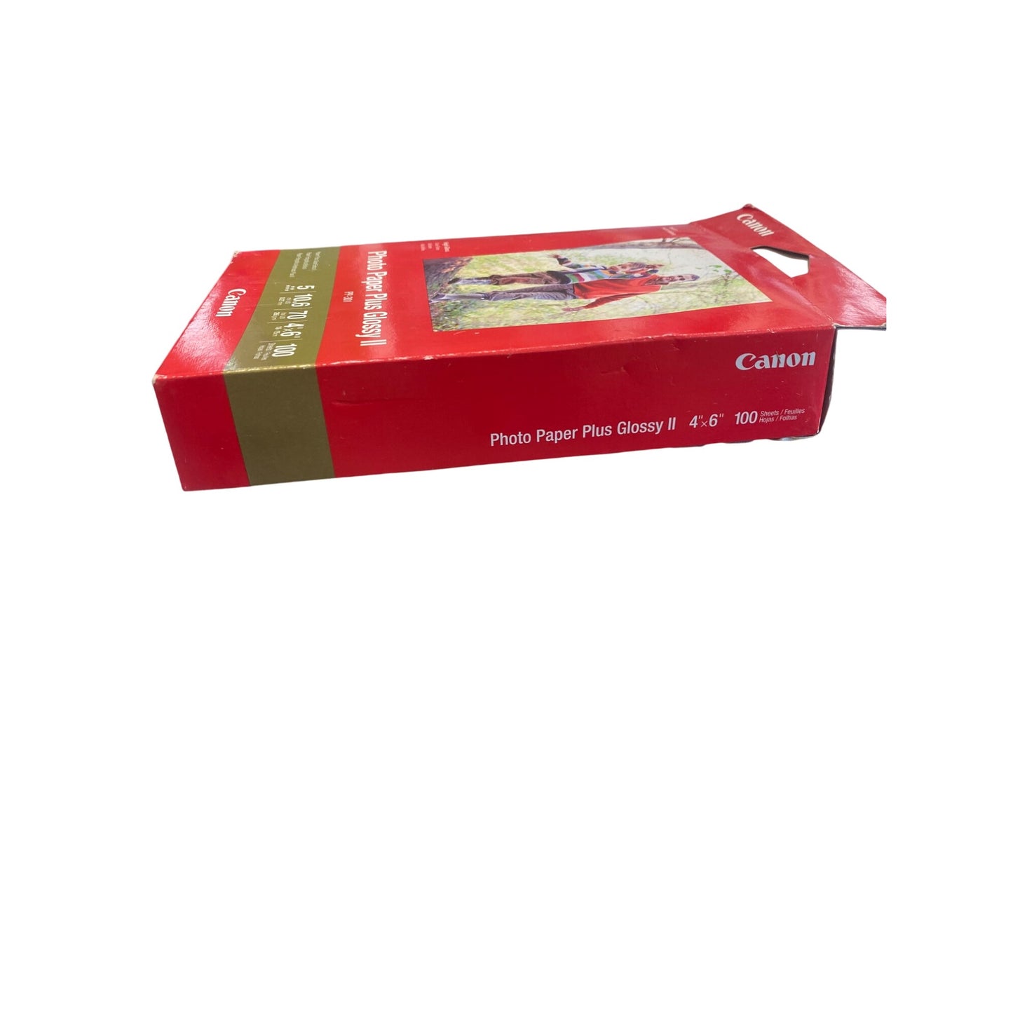 Canon Photo Paper Plus Glossy II PP-301 4"x6" 100 Sheets High Gloss