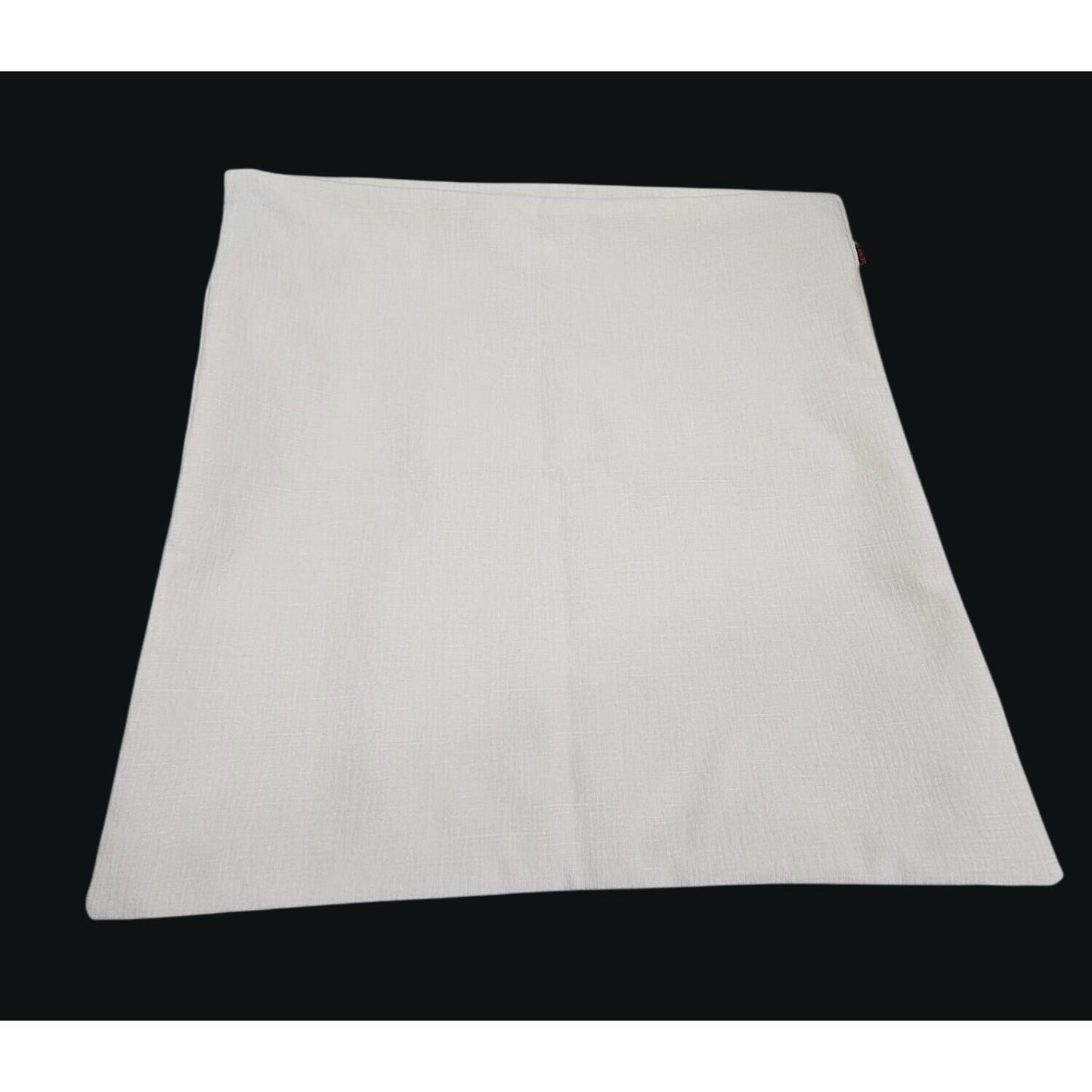 Haubdey Ivory Textured Pillow Cover