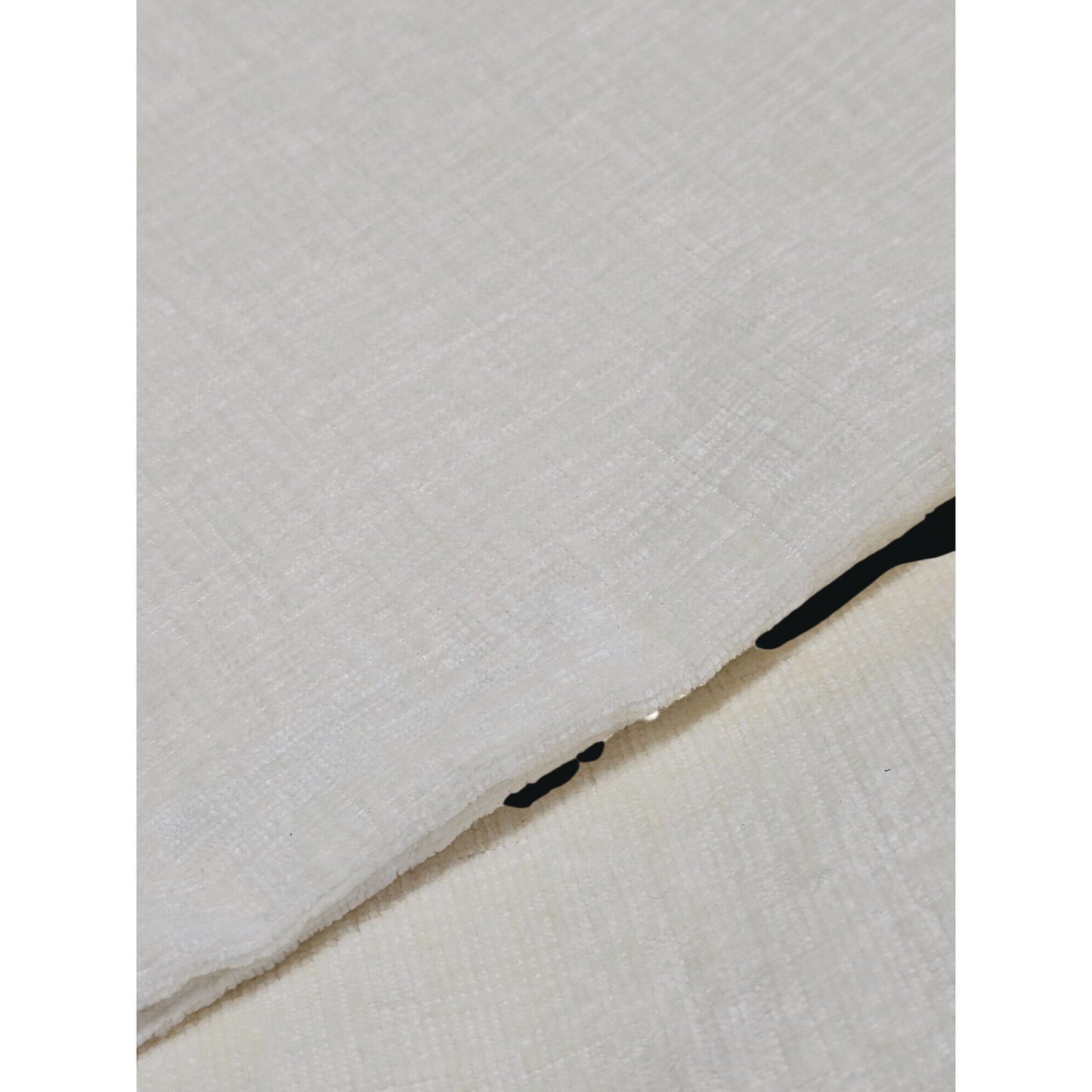 Haubdey Ivory Textured Pillow Cover