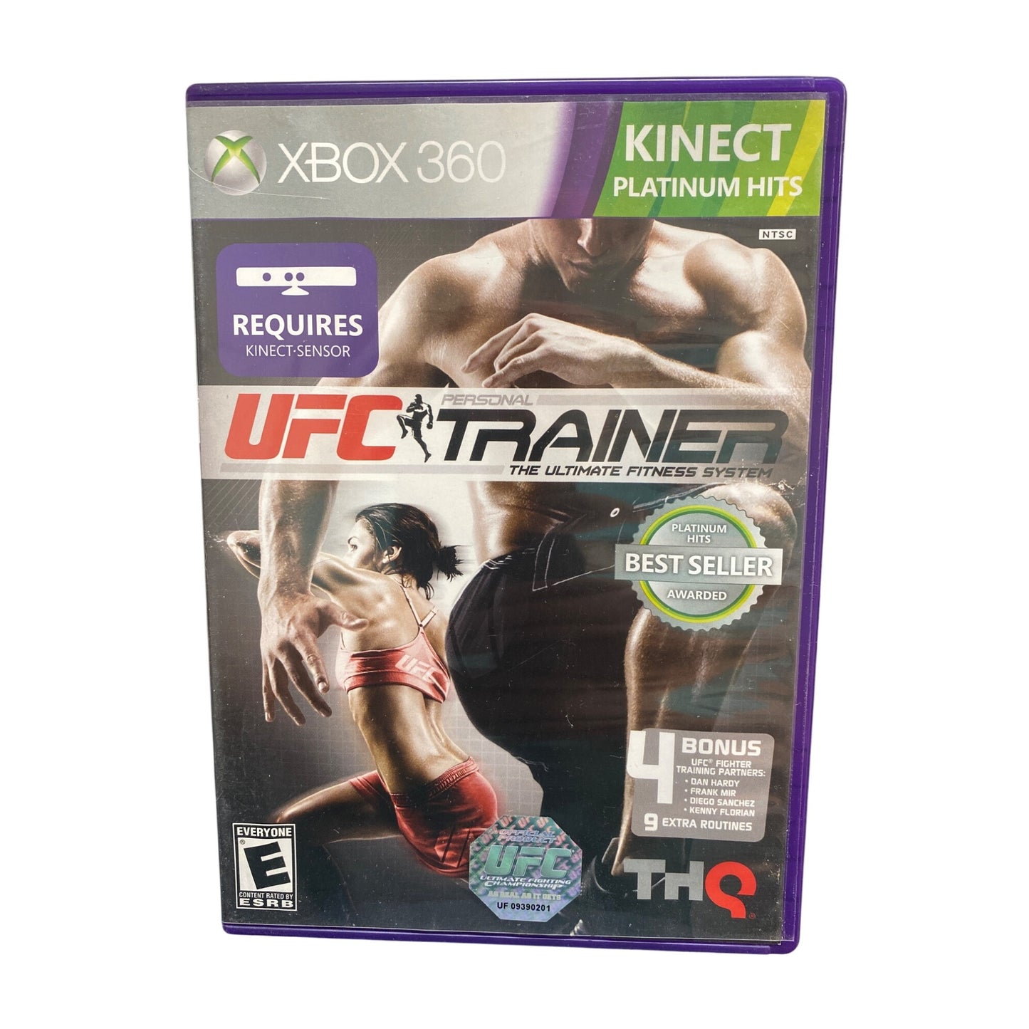 Ufc Personal Trainer Ultimate Fitness Xbox 360 Kinect Platinum Hits Workout Game