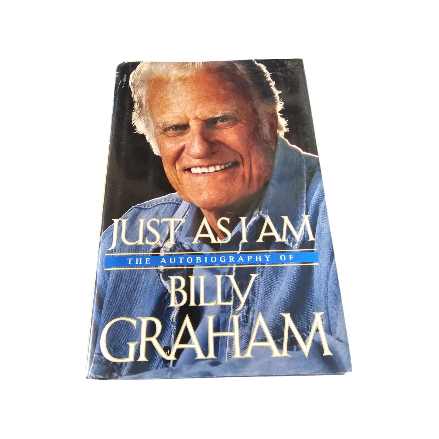 Just As I Am: The Autobiography Of Billy Graham Hardcover Harper San Francisco Zondervan 1997 Edition