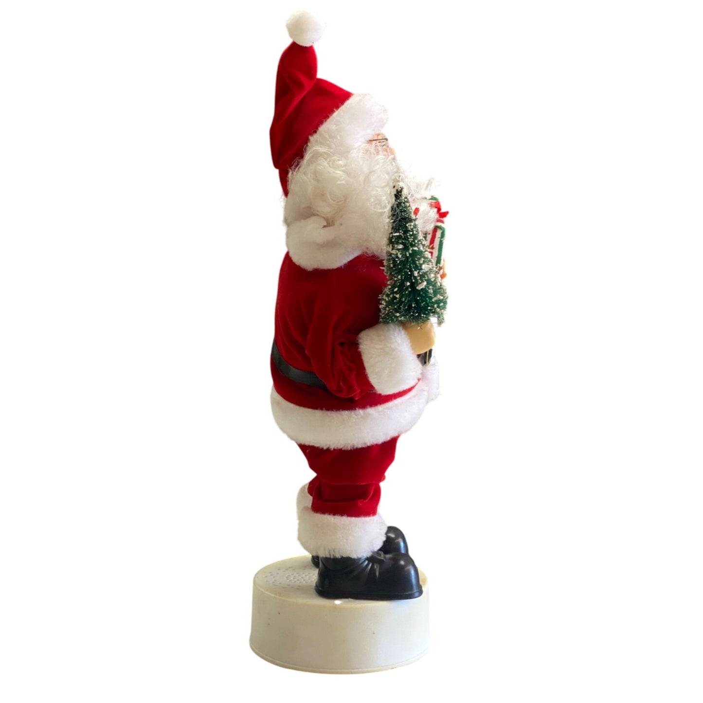 Animated Santa Claus Musical Action Christmas Figure Holiday Decor Battery Operated