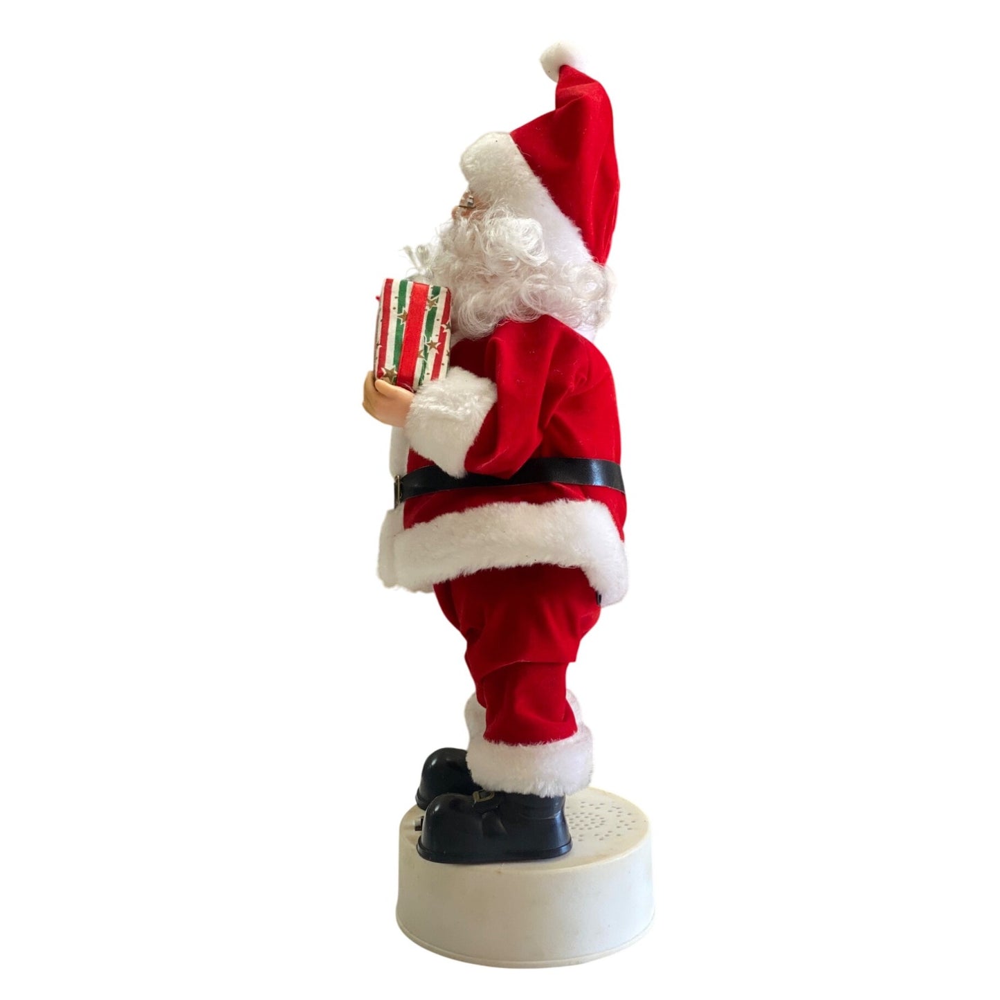 Animated Santa Claus Musical Action Christmas Figure Holiday Decor Battery Operated