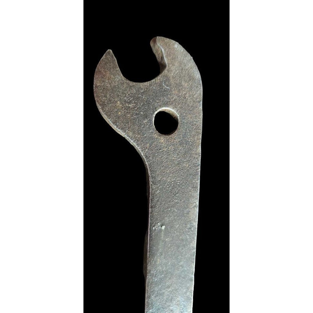 Antique Early JOHN DEERE Tractor WRENCH TOOL Original script "DEERE"