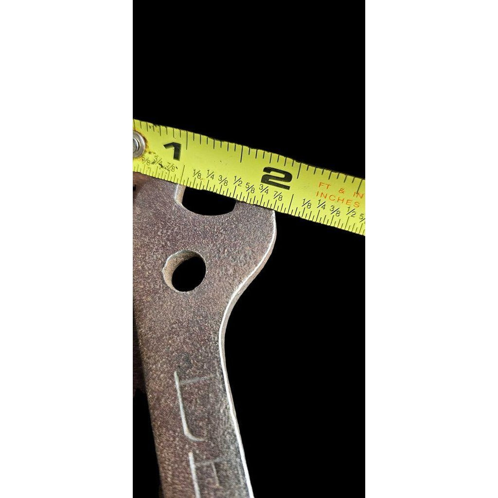 Antique Early JOHN DEERE Tractor WRENCH TOOL Original script "DEERE"