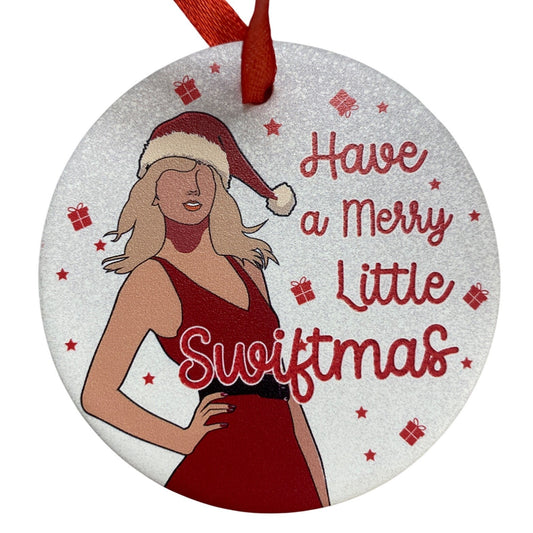 Taylor Swift Christmas Ornament