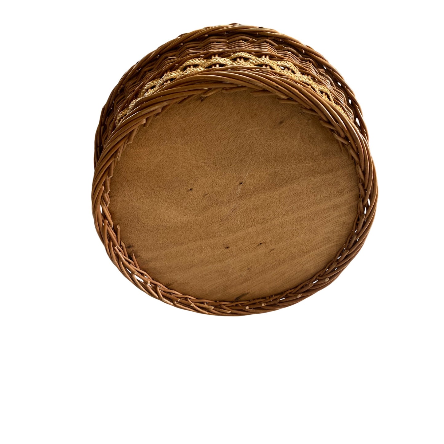 Vintage Wicker Sewing Basket