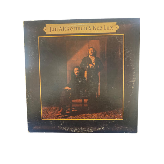 Jan Akkerman & Kaz Lux LP Album 1973 Atlantic Stereo Vinyl Record With Inner Sleeve