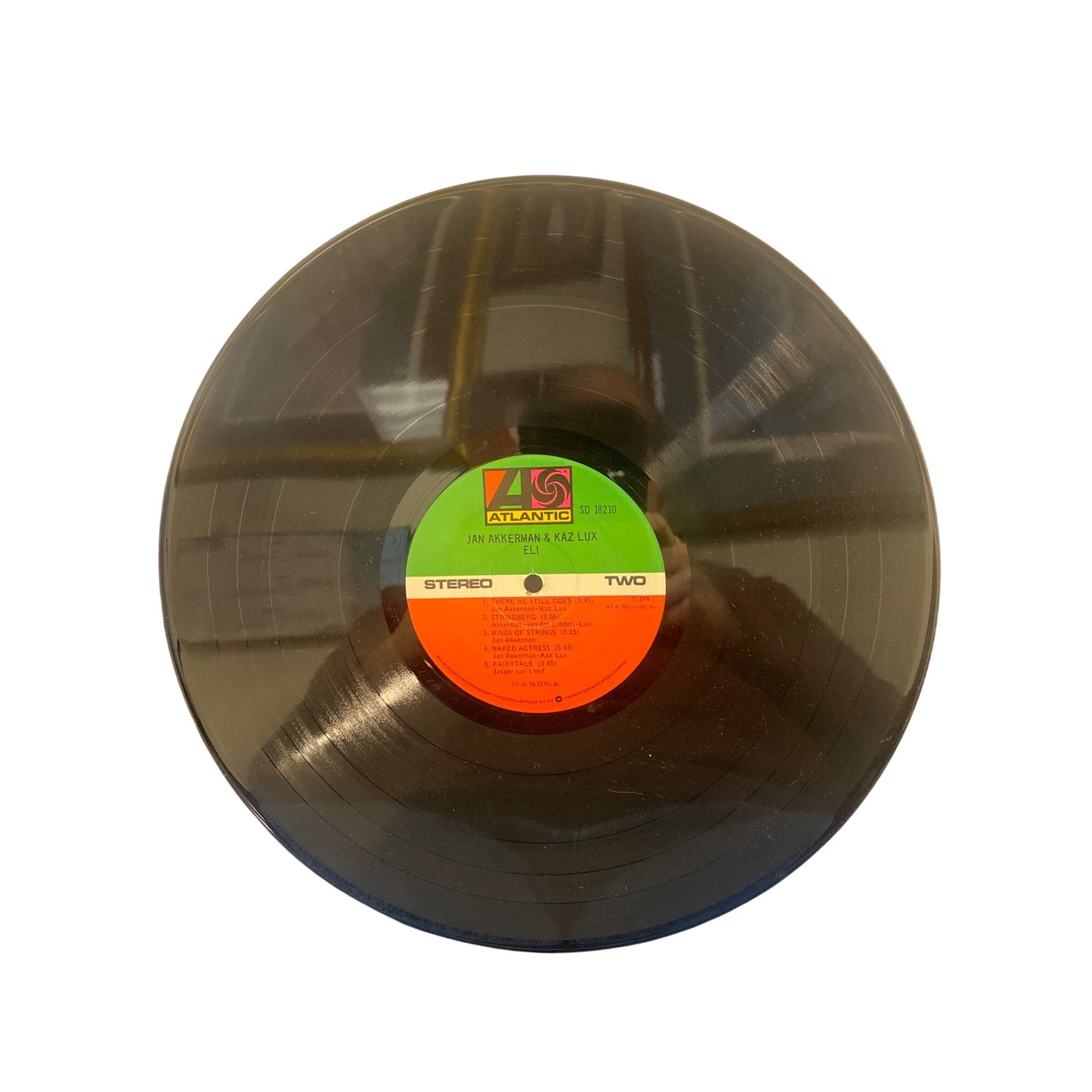 Jan Akkerman & Kaz Lux LP Album 1973 Atlantic Stereo Vinyl Record With Inner Sleeve