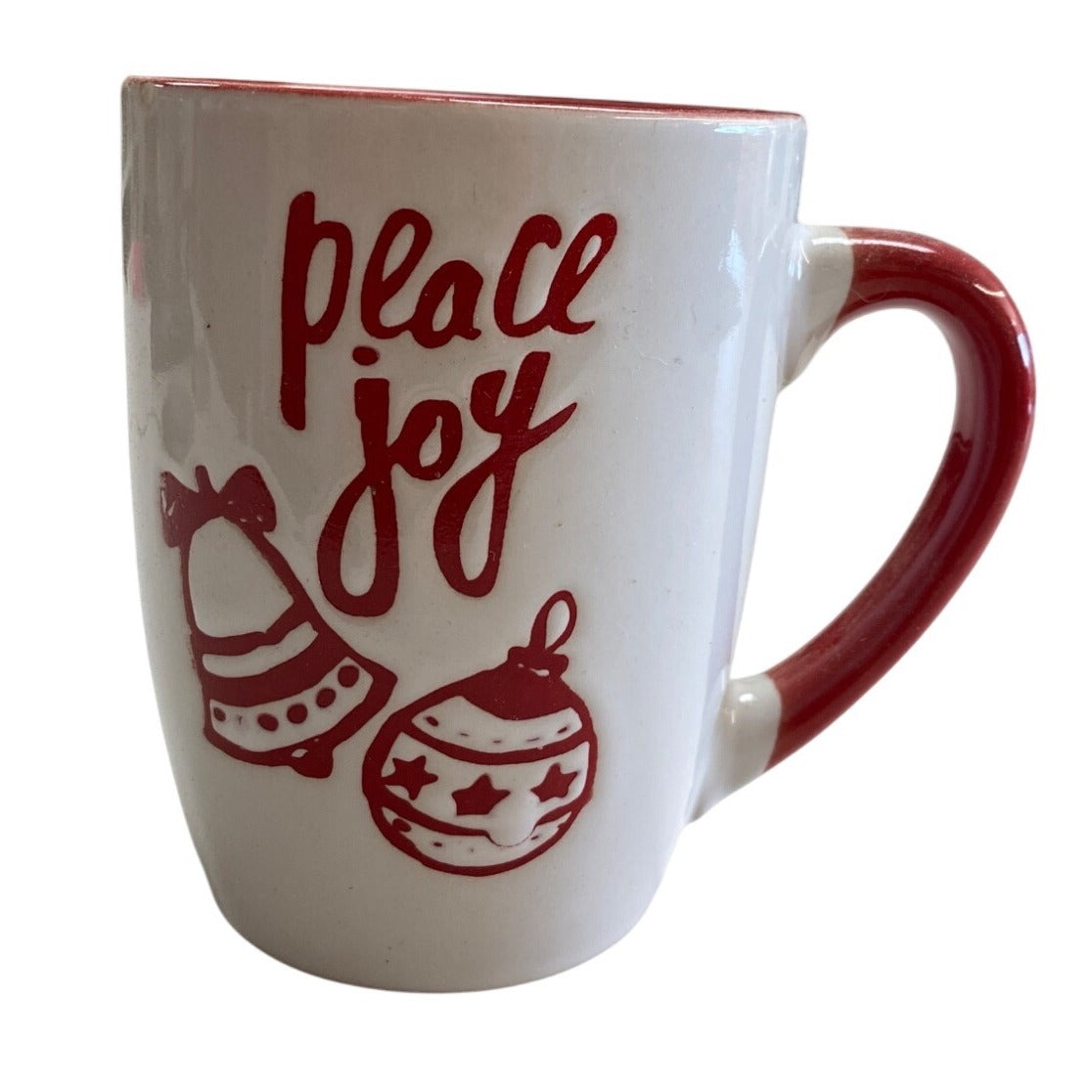 Place Joy Ceramic Christmas Mug