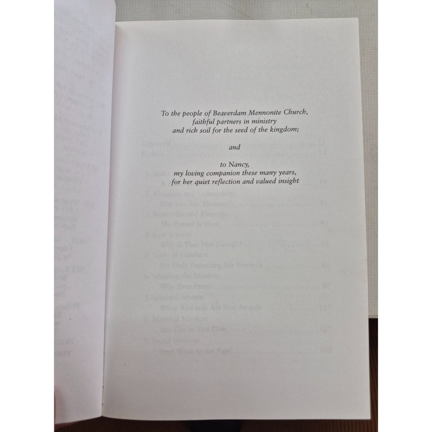 Beyond The Law: Living The Sermon on the Mount by Philip K. Clemens