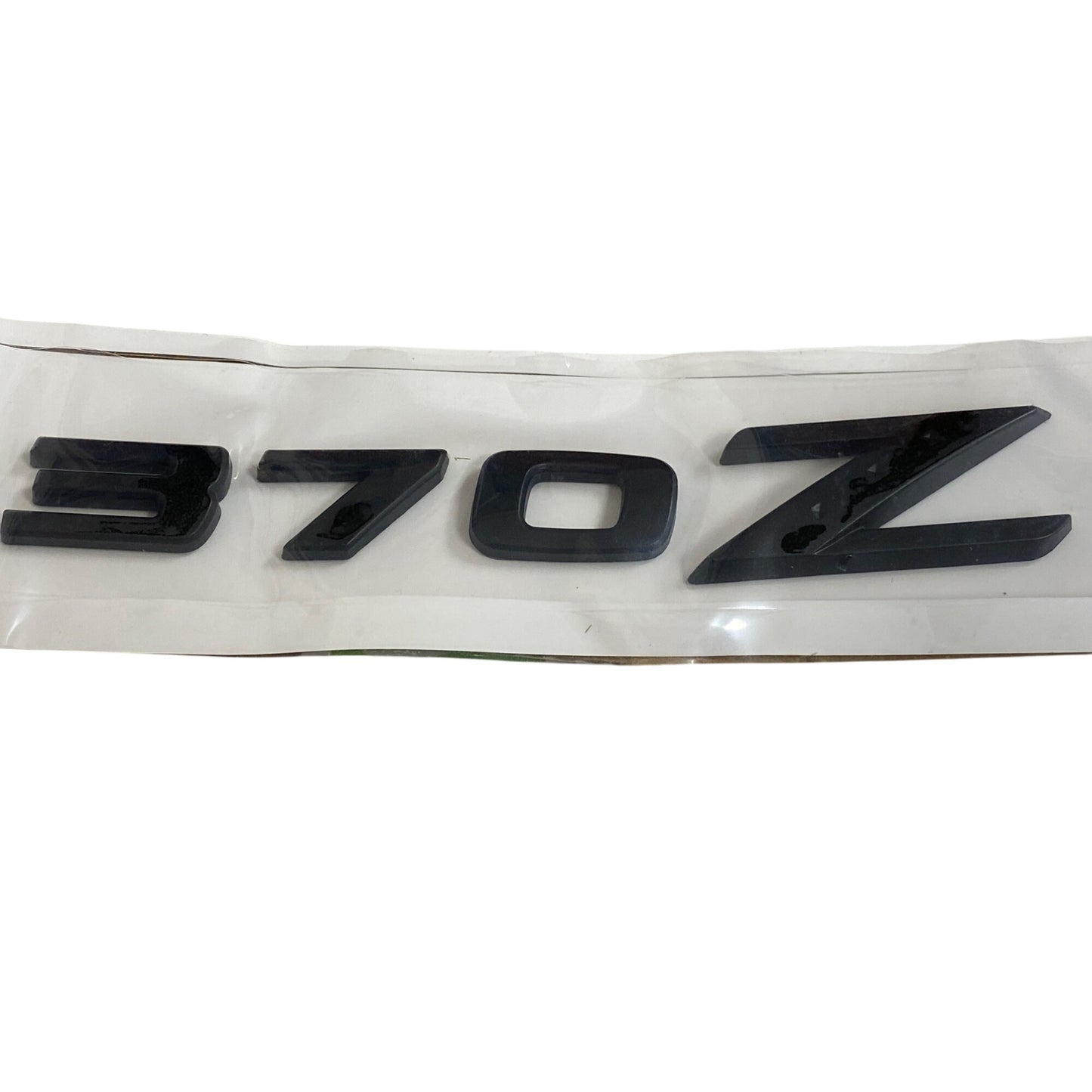 Nissan 370Z Black Rear Emblem Badge Decal Logo Replacement Sticker Accessory