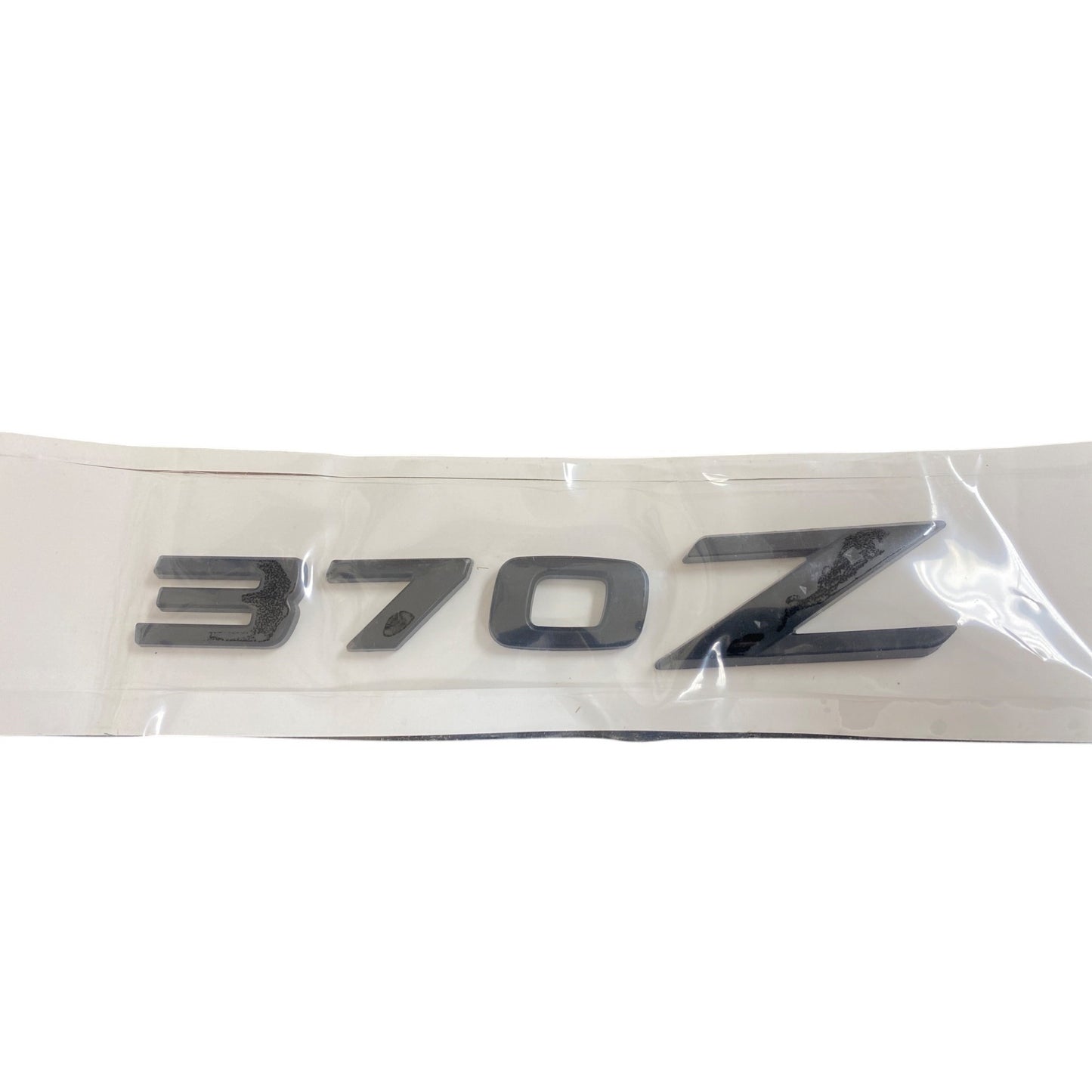 Nissan 370Z Black Rear Emblem Badge Decal Logo Replacement Sticker Accessory