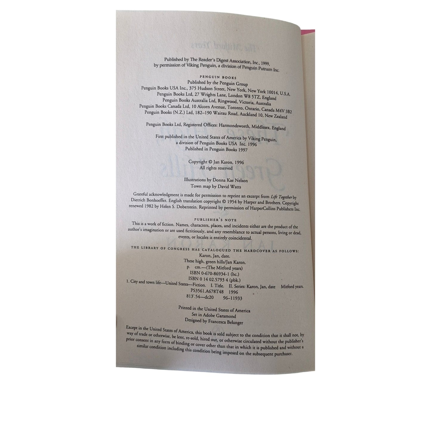 Jan Karon Mitford Trilogy Paperback Box Set 3 Books 1990s