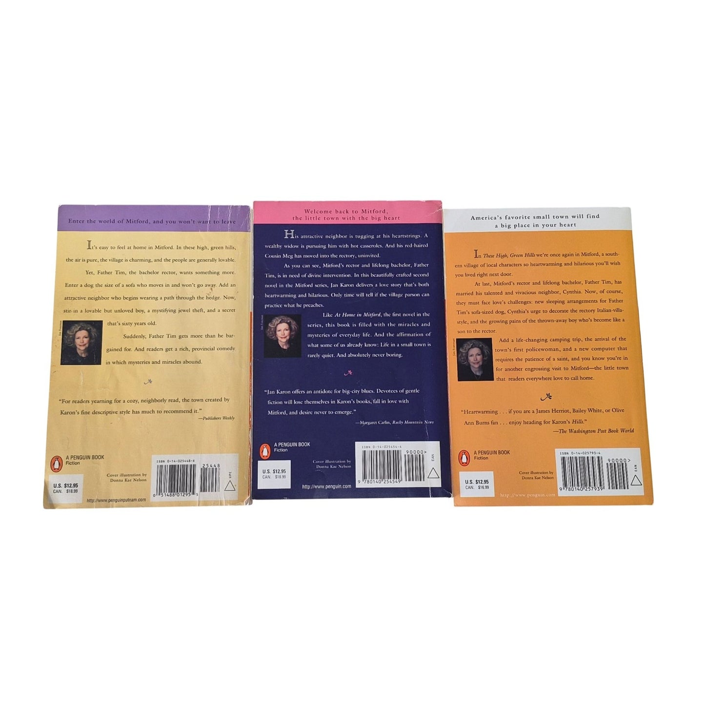 Jan Karon Mitford Trilogy Paperback Box Set 3 Books 1990s