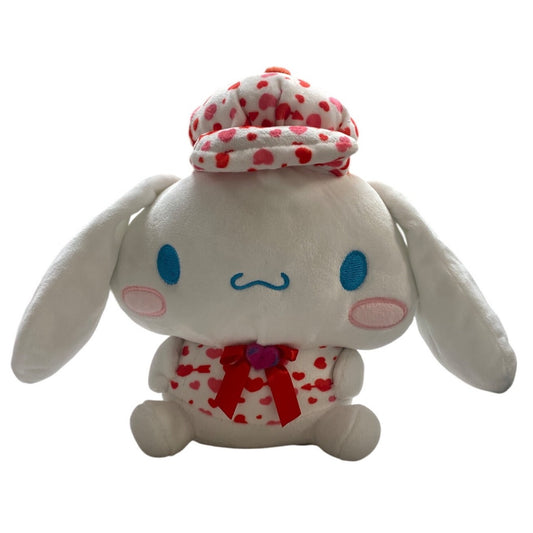 Sanrio Hello Kitty & Friends Cinnamoroll Plush With Heart Print Outfit & Chef Hat