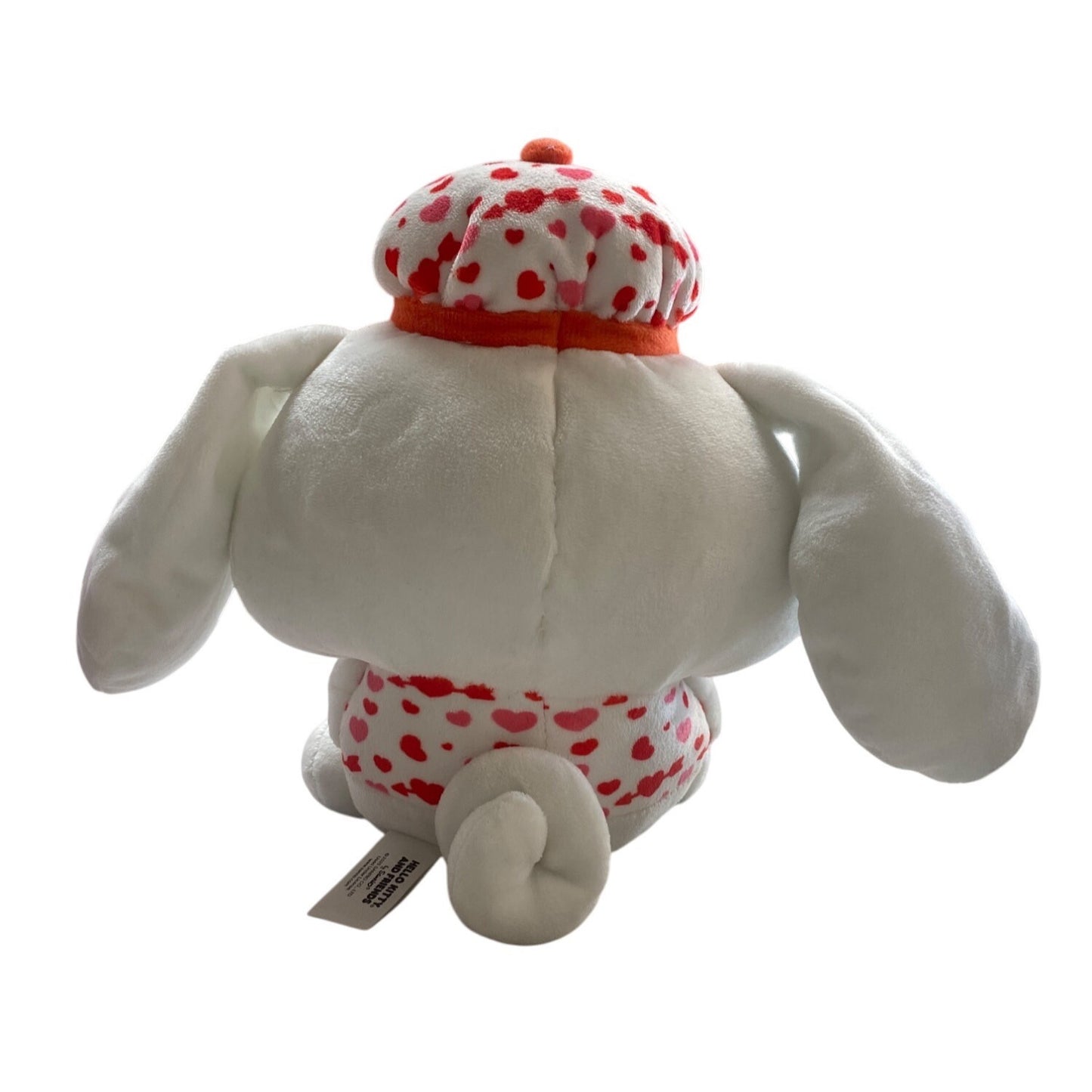 Sanrio Hello Kitty & Friends Cinnamoroll Plush With Heart Print Outfit & Chef Hat